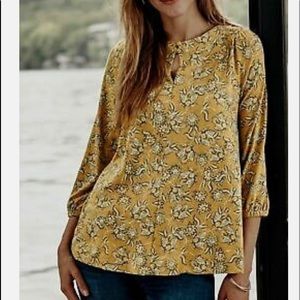 J. Jill peasant top XL new with tags